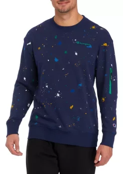 New 💯 Champion® Global Explorer French Terry Crew Sweatshirt ⌛ -Champion® Sales Store Belk 210