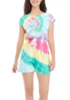 Brand new 🛒 Cabana by Crown & Ivy™ Juniors' Open Back Romper ❤️ -Champion® Sales Store Belk 2140