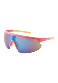 Discount ⌛ Cabana by Crown & Ivy™ Sport Shield 👓 Sunglasses ✔️ -Champion® Sales Store Belk 2143
