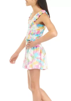 Brand new ✔️ Cabana by Crown & Ivy™ 👧 Girls 7-16 Woven Smock 👚 Shirt Set 🤩 -Champion® Sales Store Belk 2151