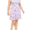 Best Pirce 🔔 Cabana by Crown & Ivy™ Plus Size Tie Dye Smocked Knit 👗 Dress 🛒 -Champion® Sales Store Belk 2158
