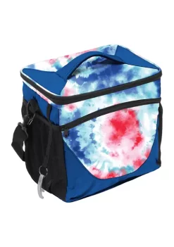 Promo ✔️ Cabana by Crown & Ivy™ Tie Dye 24 Can Cooler 🧨