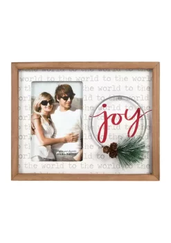 Best Pirce 🎁 New View Joy To The World 4x6 Photo Frame 👏