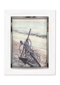 Discount ✨ New View 5 Inch x 7 Inch Paper Wrap White Picture Frame ⭐