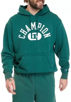 Budget 🛒 Champion® Vintage Wash Varsity Graphic Hoodie 🧨 -Champion® Sales Store Belk 23