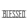 Coupon 👏 New View Everyday Home- Metal Sign, Blessed ✔️ -Champion® Sales Store Belk 2392
