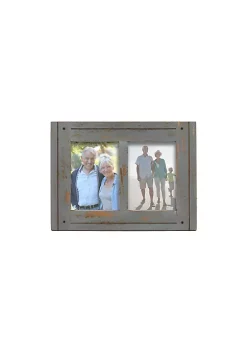 Top 10 🔔 New View Homestead Collage 5"x7" Picture Frame for Two Photos, Distressed Gray 🛒