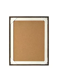 Promo ❤️ New View Wlnt/Wht Crosshatch Corkboard 😉