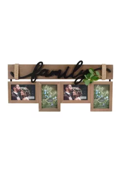 Flash Sale 🛒 New View Twine & Greenery Family Collage Photo Frame 🎉