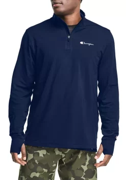 Cheap ❤️ Champion® 1/4 Zip Stand Collar Pullover 💯