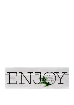 Coupon 👏 New View Everyday Home- Plank with Wreath, Enjoy 🛒