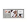 Budget 😉 New View 4-Opening Love at First Sight 24" X 12" Multi-Sized Picture Frame, Displays Two 7x5 and One 8x10 Photos, Grey ⌛ -Champion® Sales Store Belk 2597