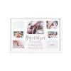 Outlet 🥰 New View 7-Opening Baby's First Year 30" X 20" Wall Hanging Collage Frame Holds Four 5x7, Two 4x6 and One 8x10 Photos, Silver ⌛ -Champion® Sales Store Belk 2609