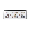 Best Pirce 😍 New View 27-Opening 16" x 40" Black Matted Basic Picture Frame Collage, Displays Twenty-Seven 3x3 Photos, Wall Hanging 🤩 -Champion® Sales Store Belk 2621