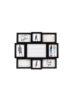 Outlet โ๏ธ New View 8-Opening Letterboard Wall Collage Picture Frame ๐