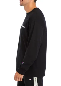 New 🤩 Champion® Classic Graphic Long Sleeve T-Shirt 👏 -Champion® Sales Store Belk 270