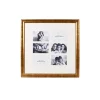 Flash Sale ✨ New View 6-Opening 20" X 20" Gold Matted Basic Picture Frame Collage; Displays Six 6x4 photos ⌛