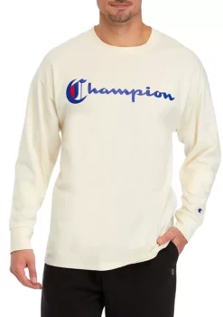 New 🤩 Champion® Classic Graphic Long Sleeve T-Shirt 👏 -Champion® Sales Store Belk 274