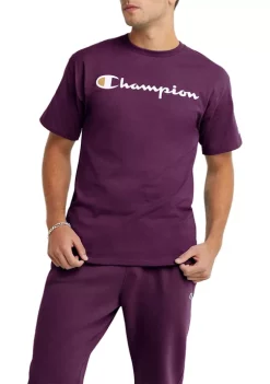 New 🔥 Champion® Classic Jersey Graphic T-Shirt 👏 -Champion® Sales Store Belk 295
