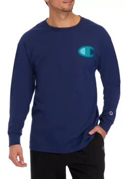Best Sale 💯 Champion® Classic Graphic Long Sleeve T-Shirt 💯