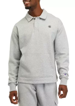 Hot Sale ✔️ Champion® Powerblend Open Hem Rugby 👚 Shirt 🔔 -Champion® Sales Store Belk 460