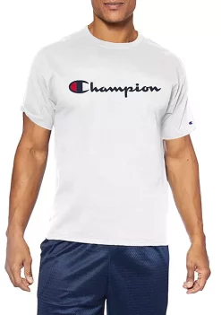 Top 10 ✨ Champion® Big & Tall Script Logo Graphic T-Shirt 😍 -Champion® Sales Store Belk 511