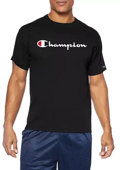 Top 10 ✨ Champion® Big & Tall Script Logo Graphic T-Shirt 😍 -Champion® Sales Store Belk 515