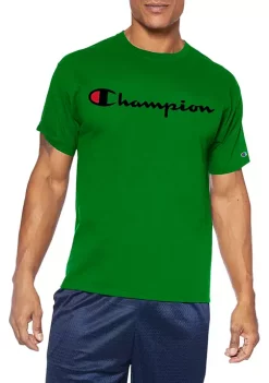 Top 10 ✨ Champion® Big & Tall Script Logo Graphic T-Shirt 😍 -Champion® Sales Store Belk 516