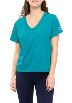 Flash Sale 🌟 Champion® Short Sleeve Powerblend V-Neck T-Shirt ⌛ -Champion® Sales Store Belk 612