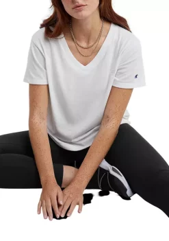 Flash Sale 🌟 Champion® Short Sleeve Powerblend V-Neck T-Shirt ⌛ -Champion® Sales Store Belk 614