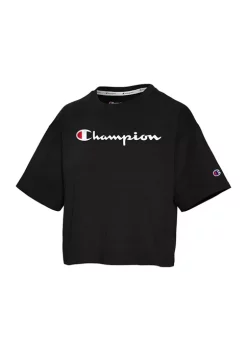 Best deal 🔥 Champion® The Cropped Graphic T-Shirt ✔️ -Champion® Sales Store Belk 629