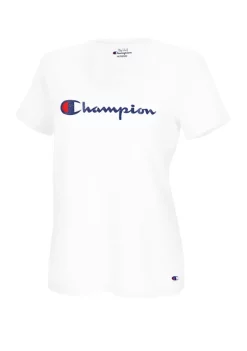 Best deal 😍 Champion® Plus Size V-Neck Graphic T-Shirt ⭐