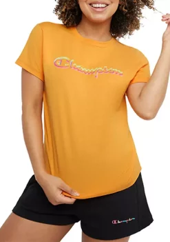 Best Pirce 😍 Champion® 3D Logo Graphic T-Shirt 🛒