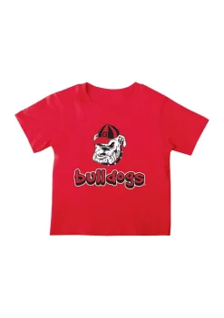 Discount ⌛ Champion® Toddler Boys NCAA Georgia Bulldogs Short Sleeve T-Shirt 🤩