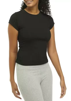 Hot Sale ⭐ Champion® Soft Sport Ruched Side T-Shirt ✔️