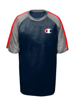 Top 10 ✔️ Champion® Big & Tall Short Sleeve Sleeve Stripe T-Shirt 👏