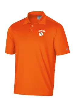 Hot Sale ❤️ Champion® NCAA Clemson Tigers Classic Polo 👏